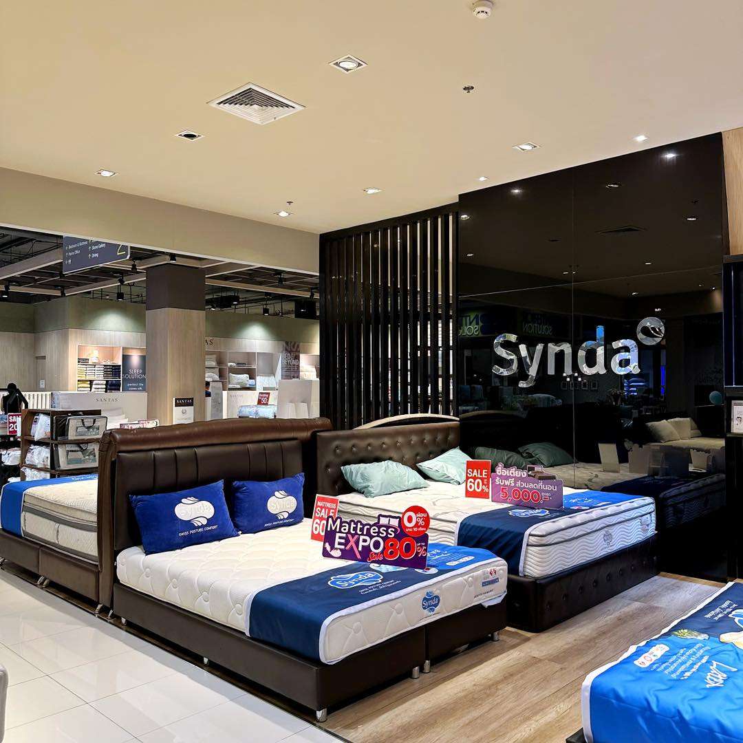 Mattress Expo ลดใหญ่กลางปี ที่นอนและเครื่องนอน ลดสูงสุด 80* ปันโปร